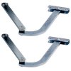 390 AIRON ARTICULATED ARM — Рычаги стальные оцинкованные шарнирные, пара: прямое ведущее (365мм) и изогнутое ведомое (415мм) плечи, для 1 привода 390 серии